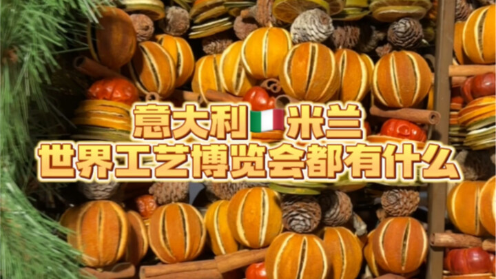 Milan Christmas Craft Market | A Wealth of Specialty Foods from Numerous Countries and Regions (Part