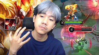 PERTAMA KALI MAIN ALDOUS DENGAN RAMBUT BARU AUTO LANGSUNG MENGAMUK - Mobile legends