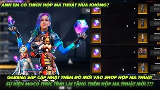 Free Fire|Garena sắp cập nhật 2 bộ đồ mới vào shop hộp ma thuật - Sự kiện Moco thức tỉnh lại có HMT?