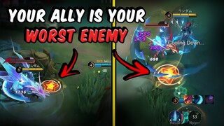 When Your Ally Becomes Your Worst Enemy | Mobile Legends