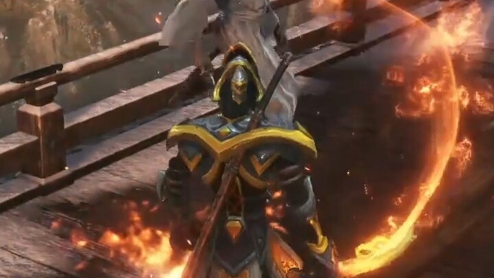 Sword Saint melawan Sword Saint, cukup adil kan?