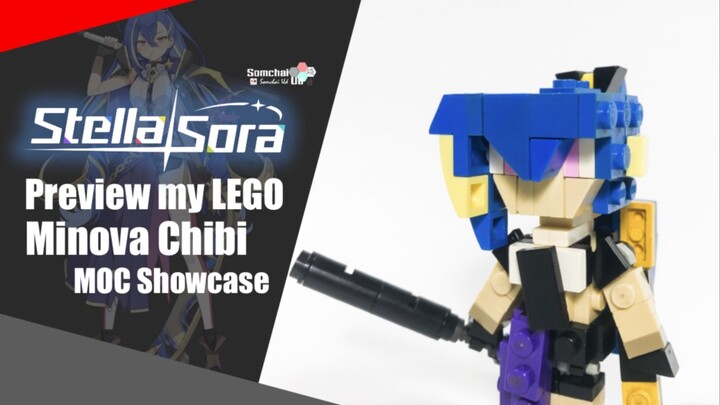 Preview my LEGO Stella Sora Minova Chibi | Somchai Ud