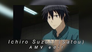 AMV Eddgy Style Death March to the Parallel World Rhapsody- Ichiro Suzuki (Satwo) Moment #bestofbest