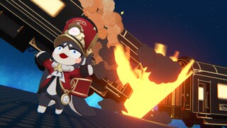 [Star Dome Railway] Record of train derailment during card draw
