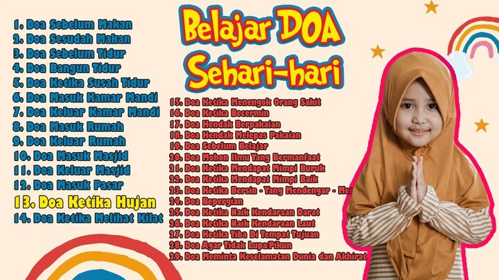 Doa Turun Hujan | Doa Sehari-hari Anak Muslim LENGKAP - #BelajarDoaIslam
