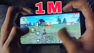 realme narzo 20pro free fire gameplay test 4 finger claw handcam woodpecker onetab headshot |viral😭😭