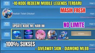 BURUAN! 10 KODE REDEEM ML TERBARU KODE REDEEM MOBILE LEGENDS HARI INI UPDATE JUNI 2024