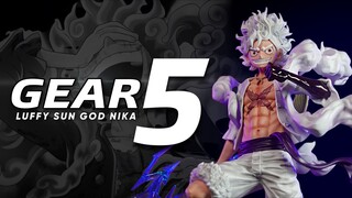 [UNBOXING] Show Maker Studio Luffy Gear 5 Sun God Nika ‼️ #luffygear5 #gear5