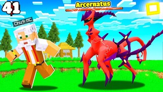 MINECRAFT PIXELMON * TẬP 41 | SIÊU RỒNG ARCERNATUS XUẤT HIỆN😱HUYỀN THOẠI CÂN CẢ ĐỘI HÌNH SAIKY😈!!