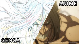 Attack on Titan Final Season : MAPPA's Storyboards & Gengas (Comparison)