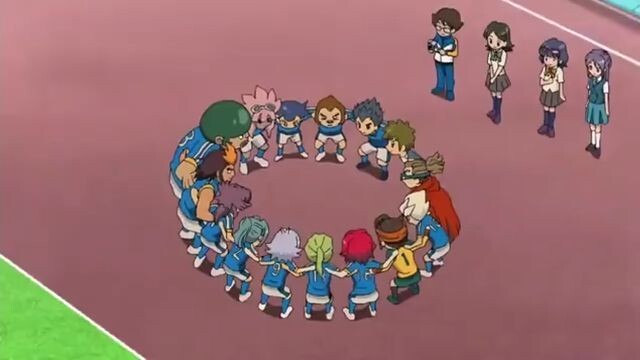 Inazuma Leven ep81 subindo