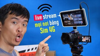 Livestream di động, gọn nhẹ với Yolobox Pro