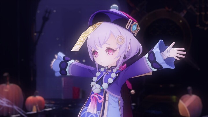 [Genshin Impact MMD] Lakukan senam sebentar...jangan mengintip [七七]