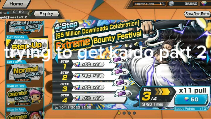 IAM TRYING TO GET KAIDO!!!