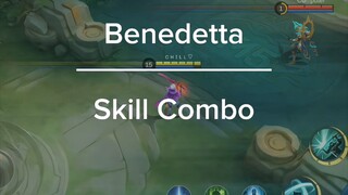 TUTORIAL BENEDETTA COMBO DIJAMIN LANGSUNG BISA 😱