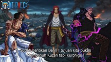 EDAN ! LUCKY ROO HAMPIR MEMBUNUH KUZAN ! TRIO MONSTER BAJAK LAUT SHANKS MEMBANTAI KUROHIGE