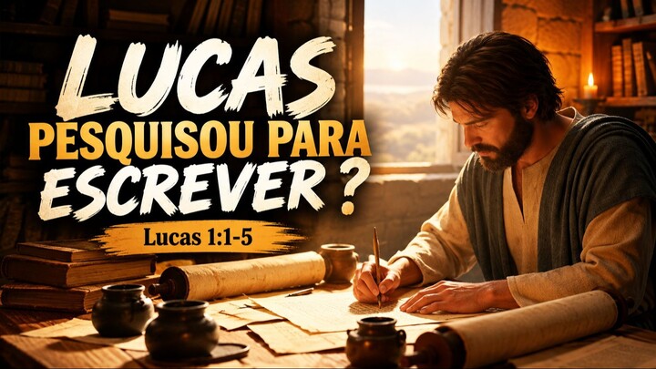 LUCAS PESQUISOU PARA ESCREVER - Lucas 1 1-5.