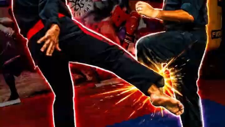 低扫腿怎么防？真实防身技巧