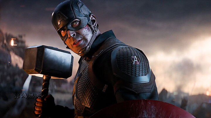 Captain America’s iconic moment—so cool saving the day!
