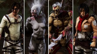 ALL Attack on Titan Characters in Dead by Daylight