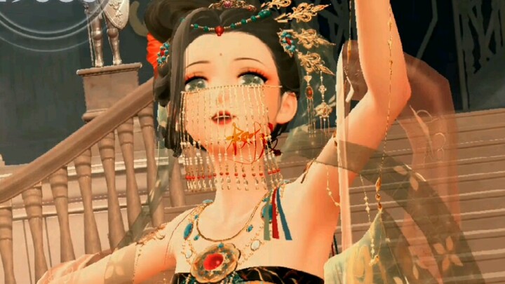 【闪耀暖暖】当敦煌碰上红女王舞蹈