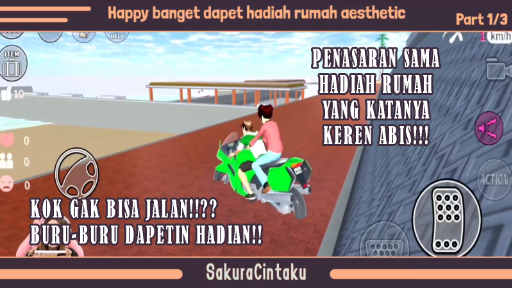 MOTORNYA MOGOK !!?? PENASARAN SAMA HADIAH RUMAH YANG KEREN !!