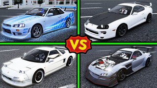 รวมรถซิ่ง90s JDMในตำนาน จรวดทางเรียบ! |Assetto corsa