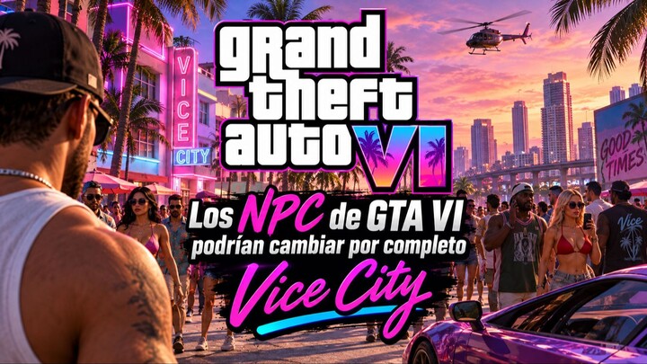 ¿Por qué los NPC de GTA VI podrían cambiar Vice City?