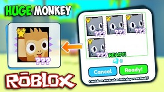 Pet Simulator X - I GOT THE SECRET PET "HUGE MONKEY" - ROBLOX