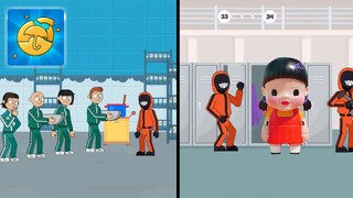Squid Game Survival Story Round 6 Ararat Games Level 31-33 Gameplay Walkthrough