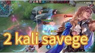 savege berkali kali MLBB