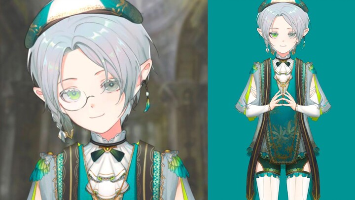 [live2d model display] Young Elf Choir [alec Airy]