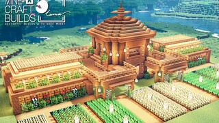 【我的世界建筑教学】大型农场~！