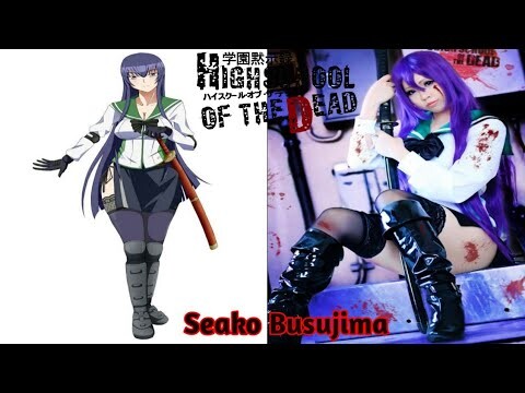 HighSchool of the Dead Characters in Real Life.