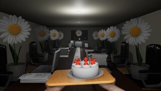 The meeting is tentative, please watch me deliver the cake!