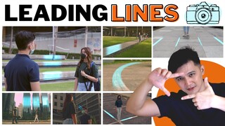 Leading Lines for Better Photos and Videos (Tagalog) | Photography Videography Composition Tutorial