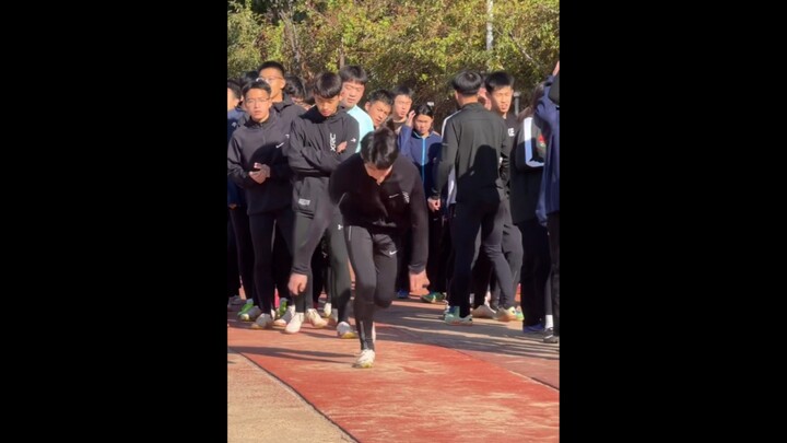 Shaking long jump bag—do you like it shaking? I really do!