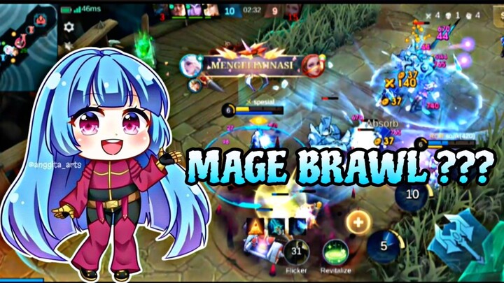 Apakah ini yang dinamakan mage brawl ???