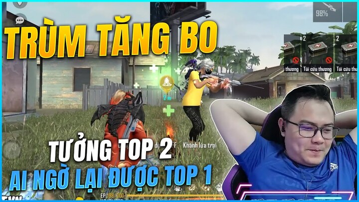 [Free Fire] Trùm Tăng Bo Trận Đấu Cực Hấp Dẫn Tưởng TOP 2 AI Ngờ Lại Được TOP 1