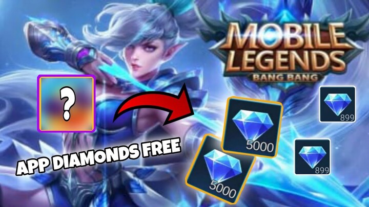 NOW! CLAM DIAMONDS MOBILE LEGENDS USING APP!?