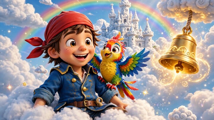 Captain Coco's Ship is FLYING?! The Giant Cloud Island Mystery!