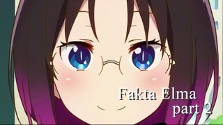FAKTA ELMA part 2 | #shorts #animeshorts #kobayashisanchinomaiddragon #tohru #kobayashidragonmaid