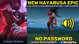 Revamped Hayabusa Epic Skin Script No Password - Full Sound & Full Effects | Mobile Legends