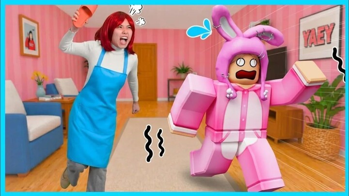 MIPAN & ZUZUZU Kabur Dari Kejaran Ibu Jahat! ROBLOX