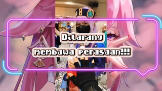 pentingnya tidak membawa perasaan saat event jejepangan !!!