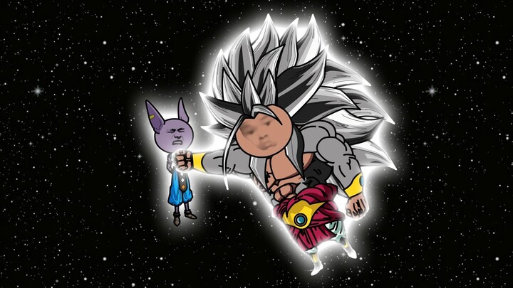 Broly đánh bại Beerus