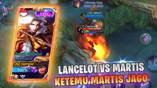 HARDGAME SOLO RANK LANCELOT VS MARTIS JAGO - MOBILE LEGENDS