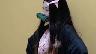 nezuko  nezuko eh yg satu sakura 🙃"---"--"
