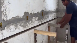 水泥制作橱柜，坚固到踩着跳舞都没事，超耐用