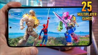 Top 25 Best Multiplayer / Co-Op Games For Android & iOS 2022 in 10 minutes